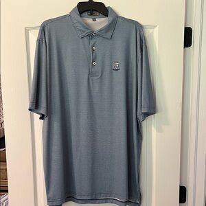 Peter Millar Steel Blue Polo Shirt